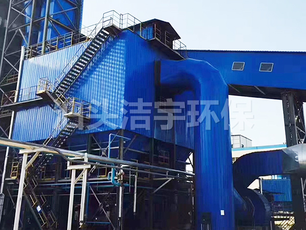 大连粮油公司130吨锅炉布袋除尘器